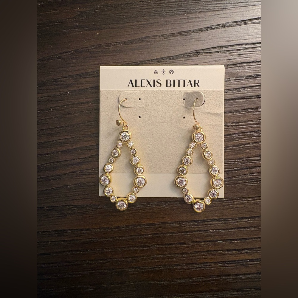 NEW Alexis Bittar Gold Earrings